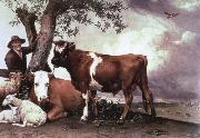 POTTER, Paulus the bull oil painting artist